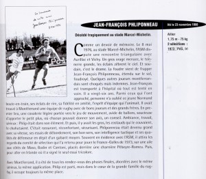 Source: ASM le Cœur Rugby Robert Boisson et Christophe Buron Edition De Borée