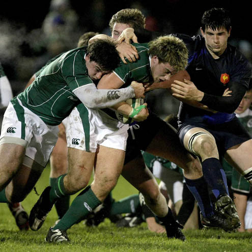 Comme contre L'Irlande, Loann Goujon sera titulaire en troisième ligne