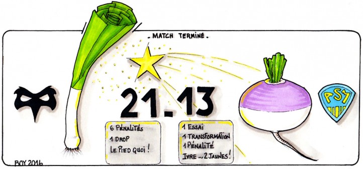 Infographie du match ! ( @Charly pour cybervulcans )