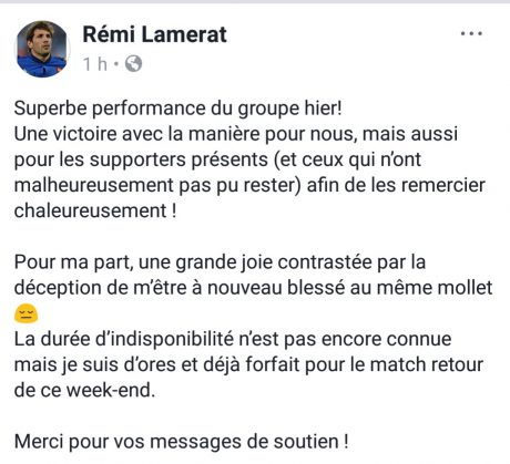 Message Remi Lamerat