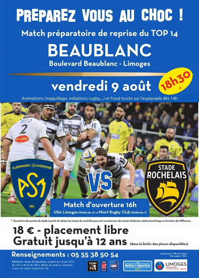 ASM vs La Rochelle